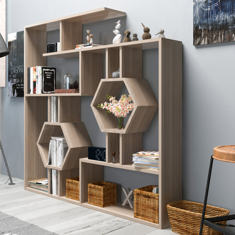 Swenson 134cm H x 134cm W Bookcase, Cordoba