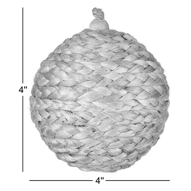Ornement boule de chanvre tressé Martinton