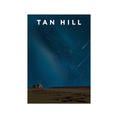 Tan Hill At Night by Richard O'Neill - Print