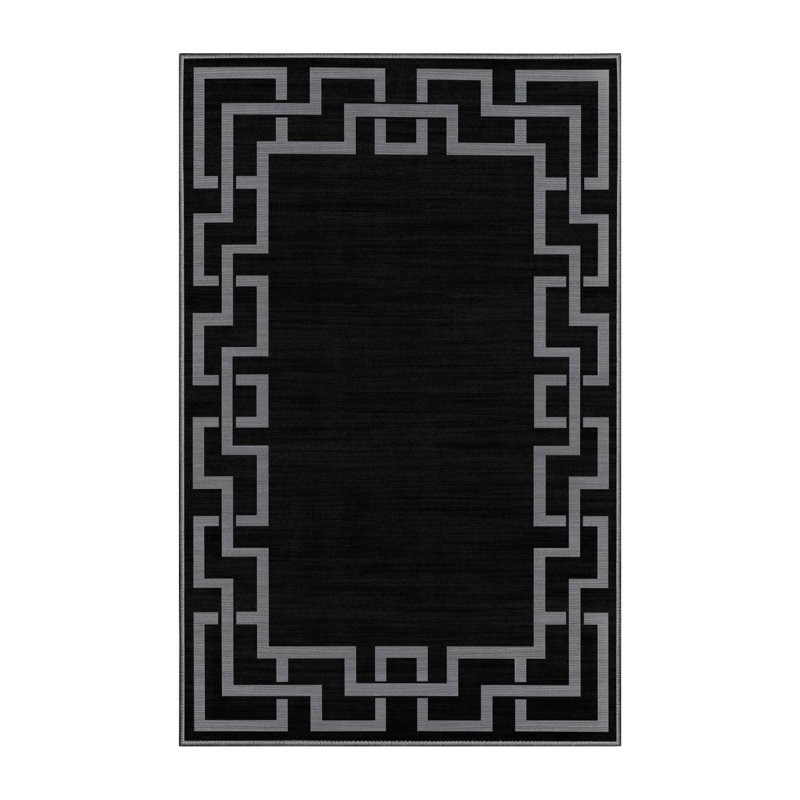 Coll Abstract Machine Printed Area Rug, Rectangle 120 x 170 cm