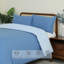 Reversible 100% Cotton Duvet Cover Set, Luxury Cotton Duvet Cover with Pillowcases, Soft & Breathable-126134839-126134840