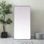 Sabine Metal Rounded Rectangle Floor Mirror-1232294366-1232823526