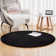 Black Novelty Faux Rabbit Fur Rug Luxury Soft Thicken Faux Fur Rug Carpet for Bedroom Living Room