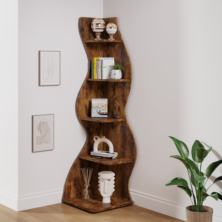 Arhab Corner Bookcase