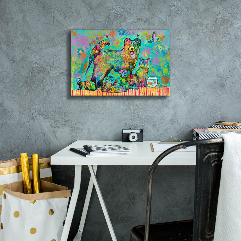 Art mural sur toile Hokku Designs, H 12 po x l 18 po x P 0,75 po