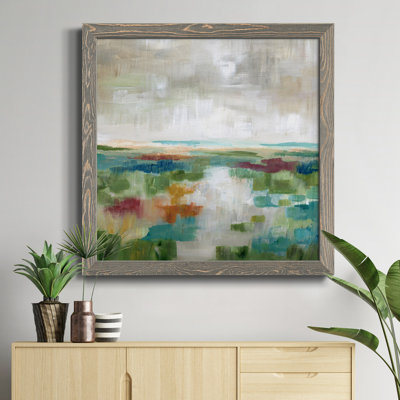 «Spring Wood I», peinture sur toile encadrée