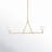 2 - Light Dimmable Linear Chandelier-103528001