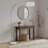 Jamison Chrome Alloy Drum Shade Adjustable Arc Floor Lamp