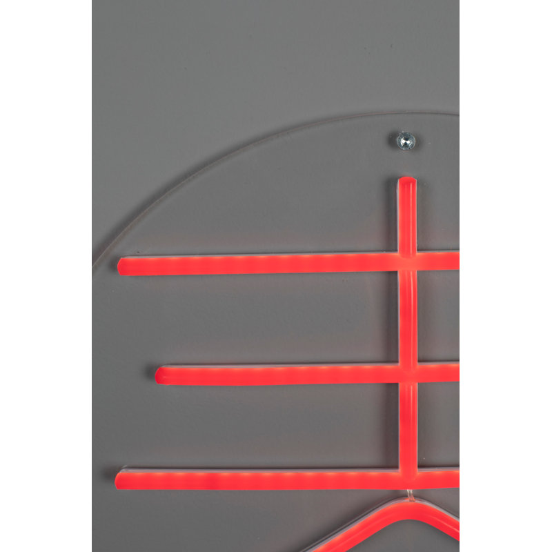 Acrylic Plug-in Flush Mounted Sconce