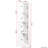 Elegant White Freestanding Storage Cabinet With Three Shelves For Home Charming