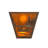 Sonya Steel Flush Mounted Sconce