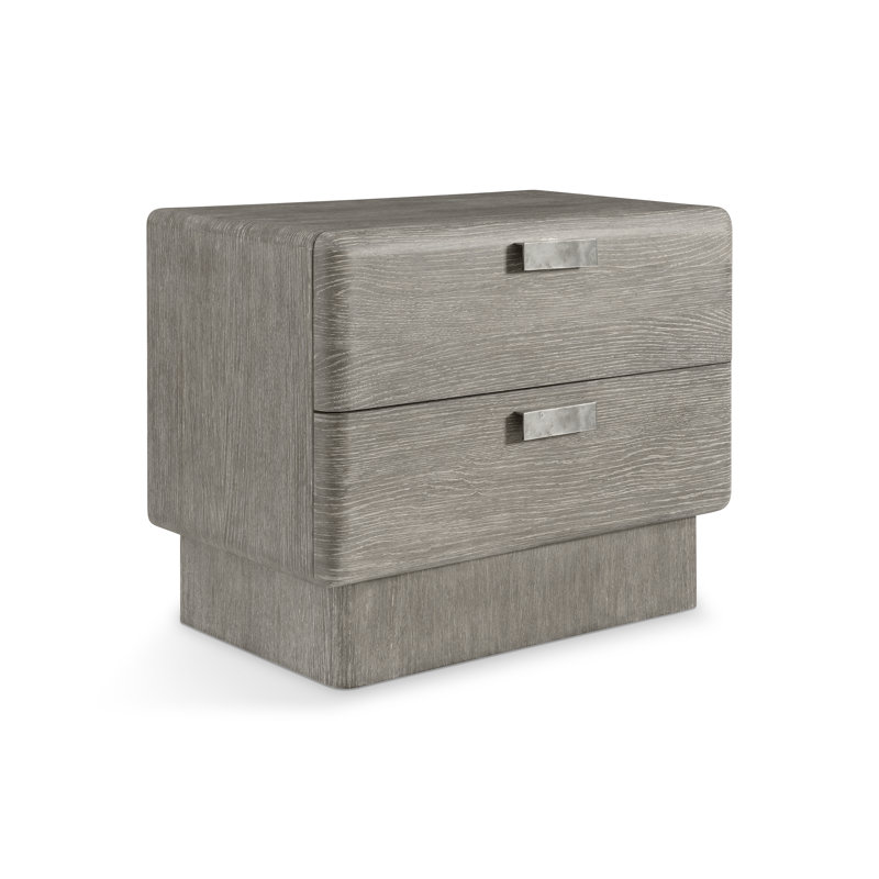 Monolith 2 - Drawer Nightstand, 28" H x 34" W x 20" D