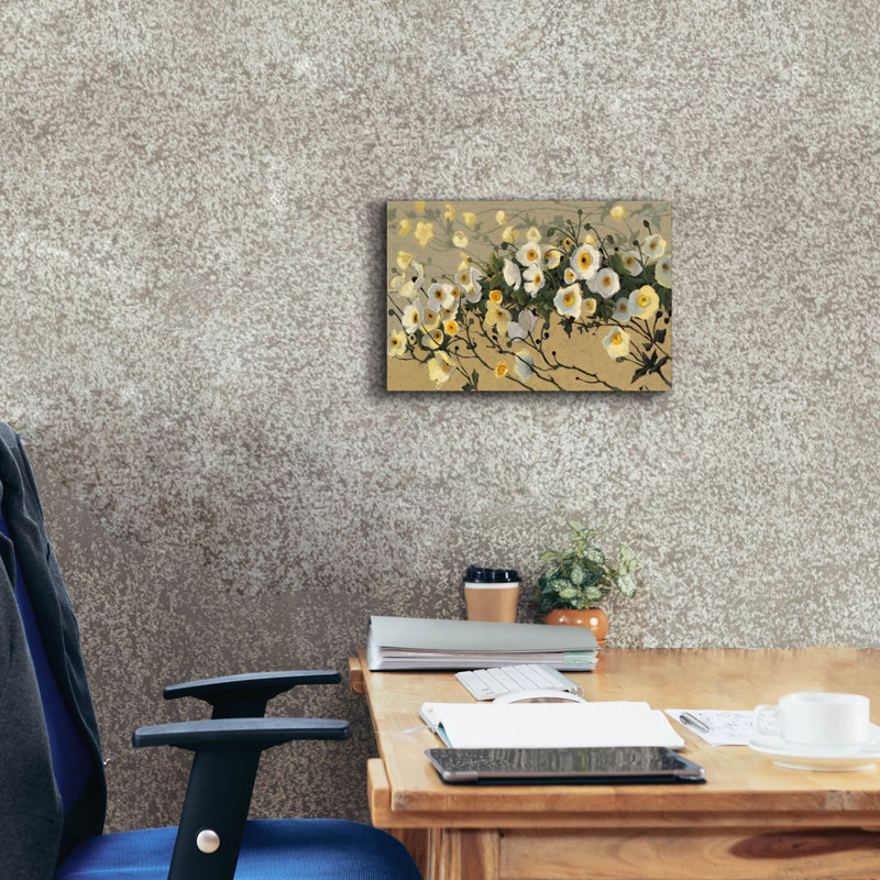 «22709 - Breezes» par Shirley Novak, art mural sur toile, H 12 po x l 18 po x P 0,75 po