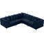 Canapé modulaire réversible en velours 108 po-82749512
