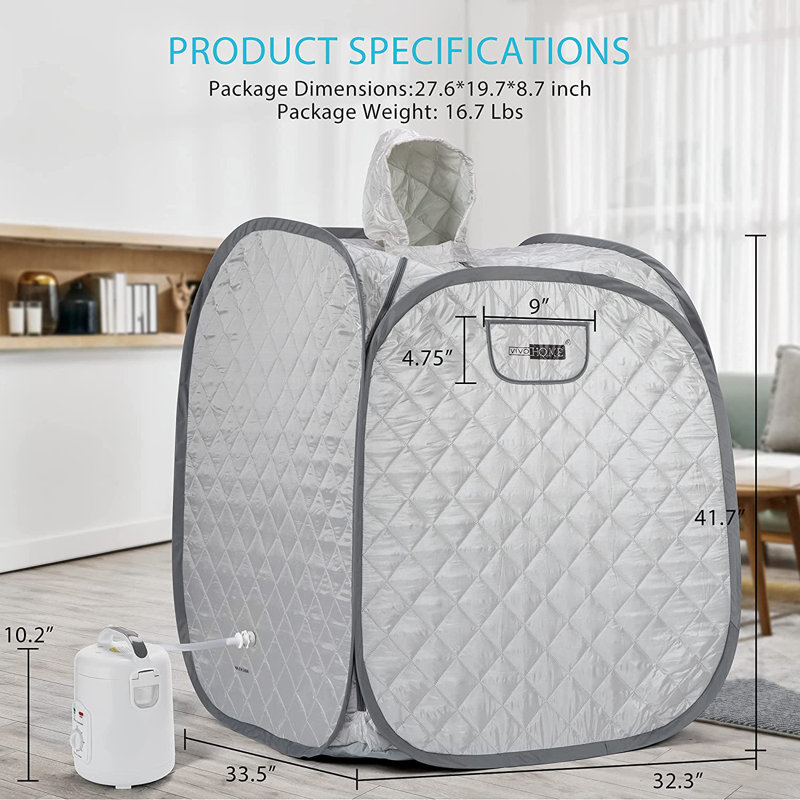VIVOHOME Traditional Steam Sauna