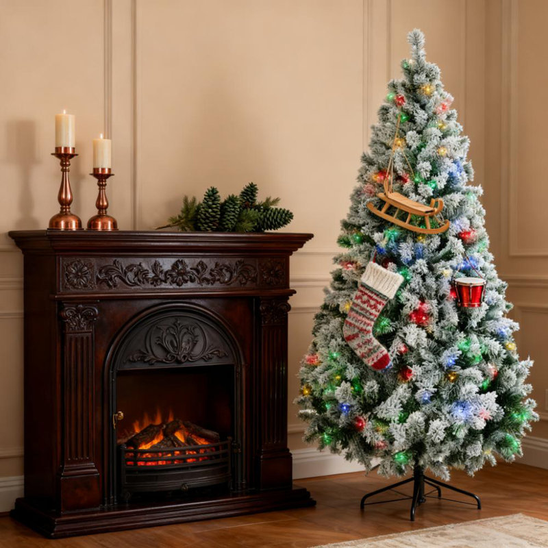 Arbre de Noël artificiel, H 7,38 pi