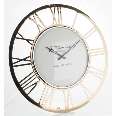 Amedio Metal Wall Clock