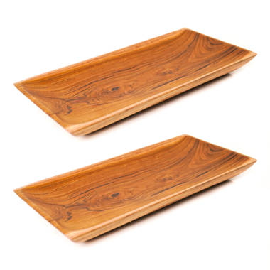 Set of 2 rectangular cutting boards