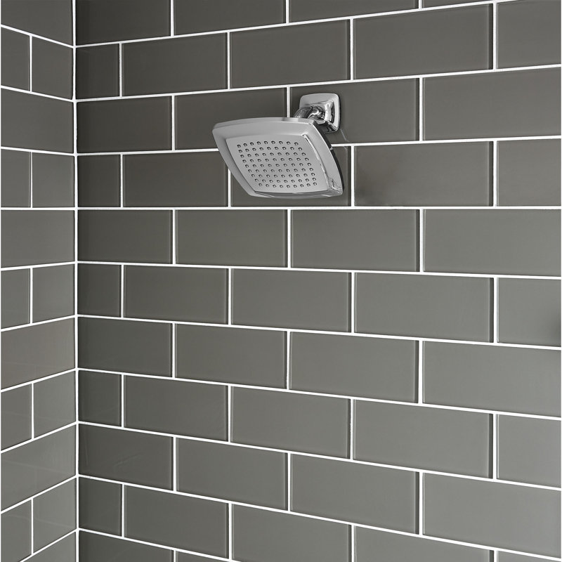Ensemble de garniture de douche avec pomme de douche American Standard Townsend, Chrome poli