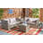 Wicker 4 - Person Patio Conversation Set with Cushions-286898243