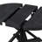 Retro Functional Extendable Dining Table With A 12" Leaf For Dining Room And Living Room-238778381