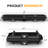1600W Electric Griddle With Dual Cooking Zones