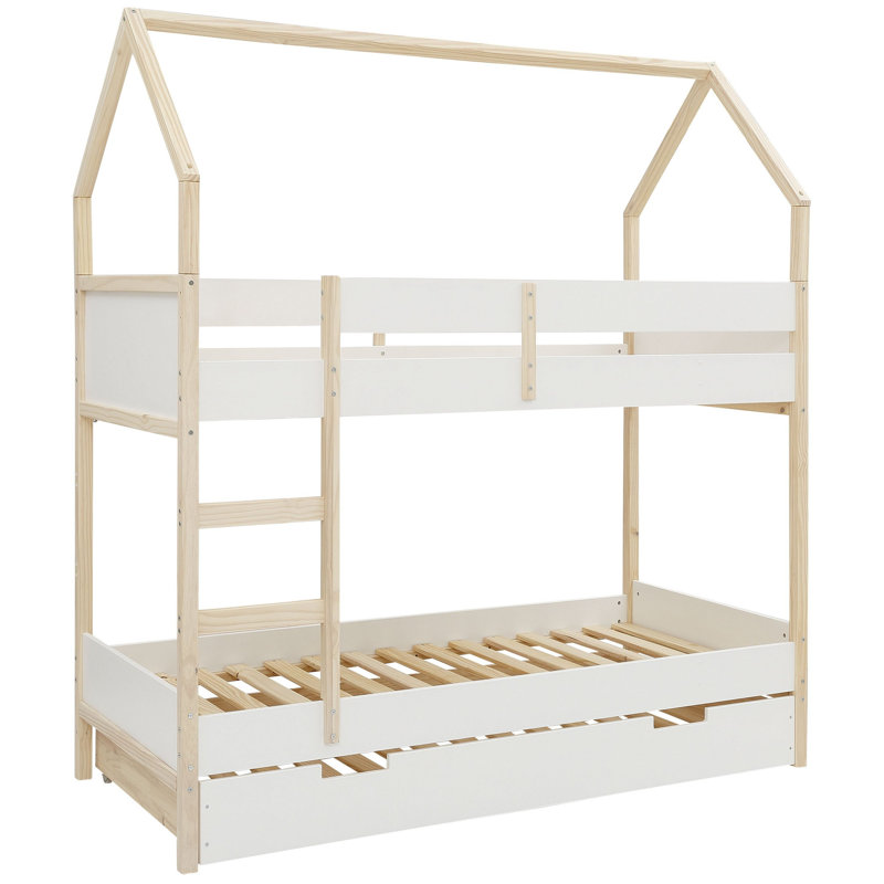 Solihull European Single (90 x 200 cm) Solid Wood Canopy Bed