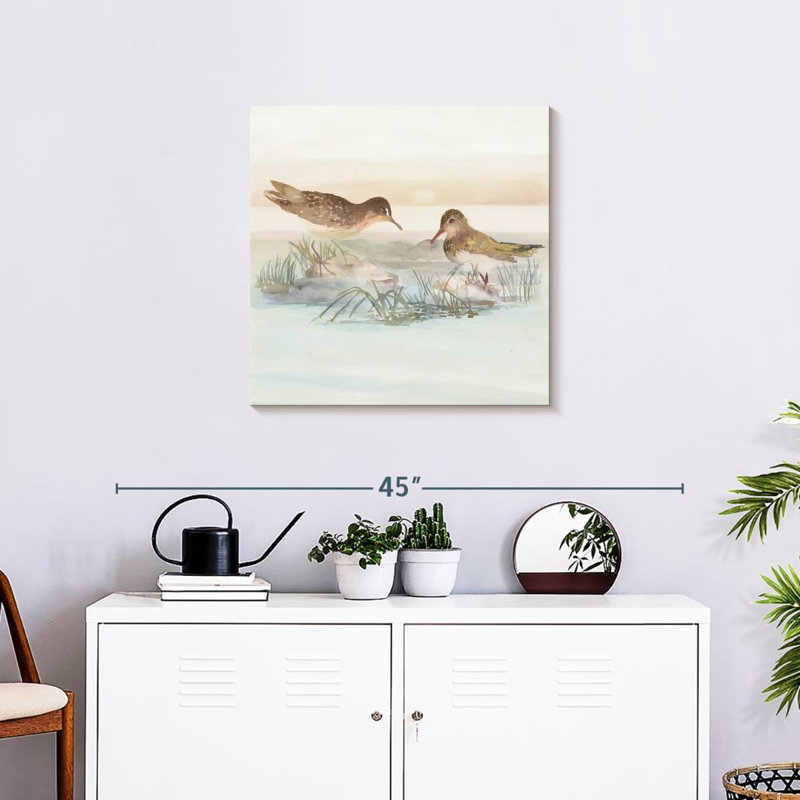 Brampt Beachside Birds IV, 24" H x 24" W