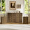 Ensemble 3 pièces commode 8 tiroirs et table de chevet 3 tiroirs