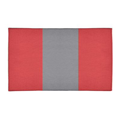 Tapis rouge à rayures de hockey national