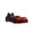 Modern Novelty Style Bed Race Car Design Attached Two Magnetic Doors With LED Lights On Wheels And Bottom Upholstery Headboard-1927788917