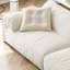 Canapé modulaire en velours blanc-2065457705
