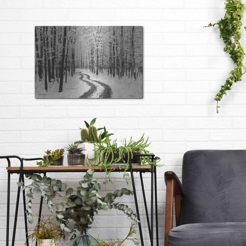 «Snowy Road» par Lori Deiter, H 12 po x l 16 po