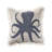 Striped Fringed Cotton Throw Pillow Cover-1411964945