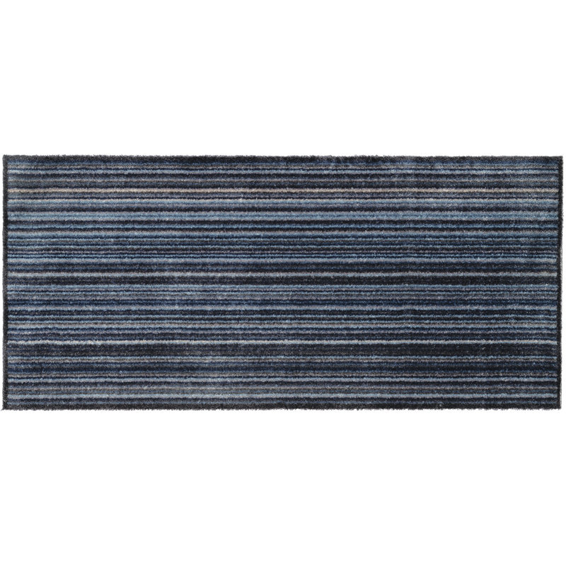 Yandel Kitchen Mat, Blue