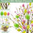 Easter Eggs Tabletop Tree Set