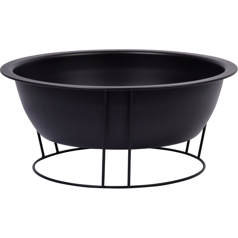 Ammann Round Steel Wood Burning Smokeless Fire Bowls