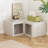 Modern 2-Door L-Shaped Storage Cabinet With Frosted Glass