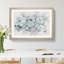 Succulent Plants Abstract - Single Picture Frame Print on MDF-56877397-56877403