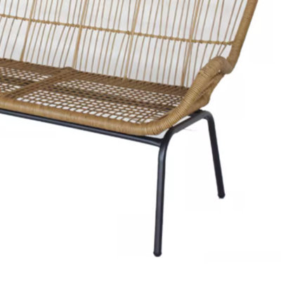 Micky 52.36'' Wide Rectangle Loveseat