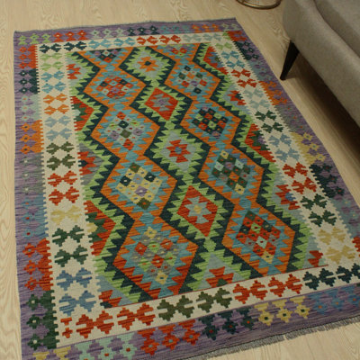 Hults Wool Southwestern Indoor Rug
