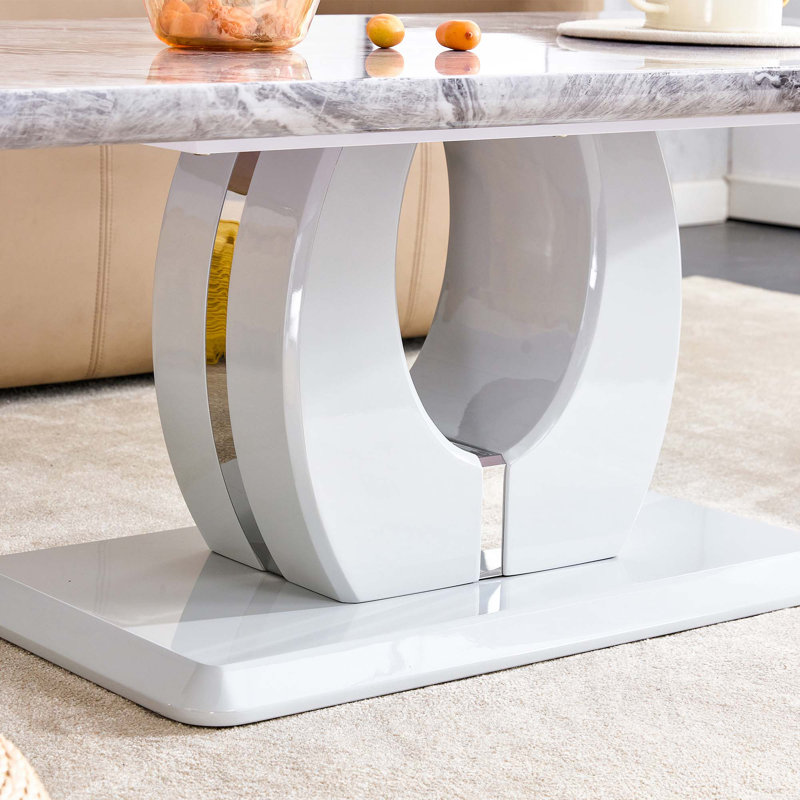 Coffee Table, Light Gray