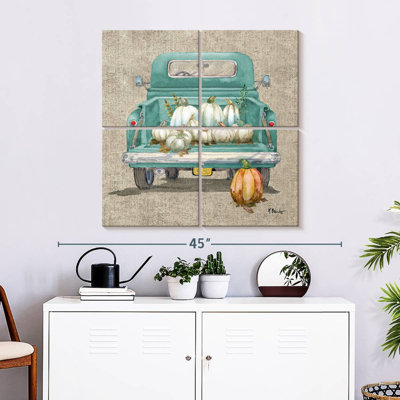 Mehar White Pumpkin Truck