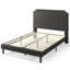 Lit plateforme tapissier Hoyos-1364561355