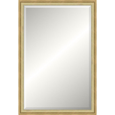Miroir de plancher en bois massif Chamblee
