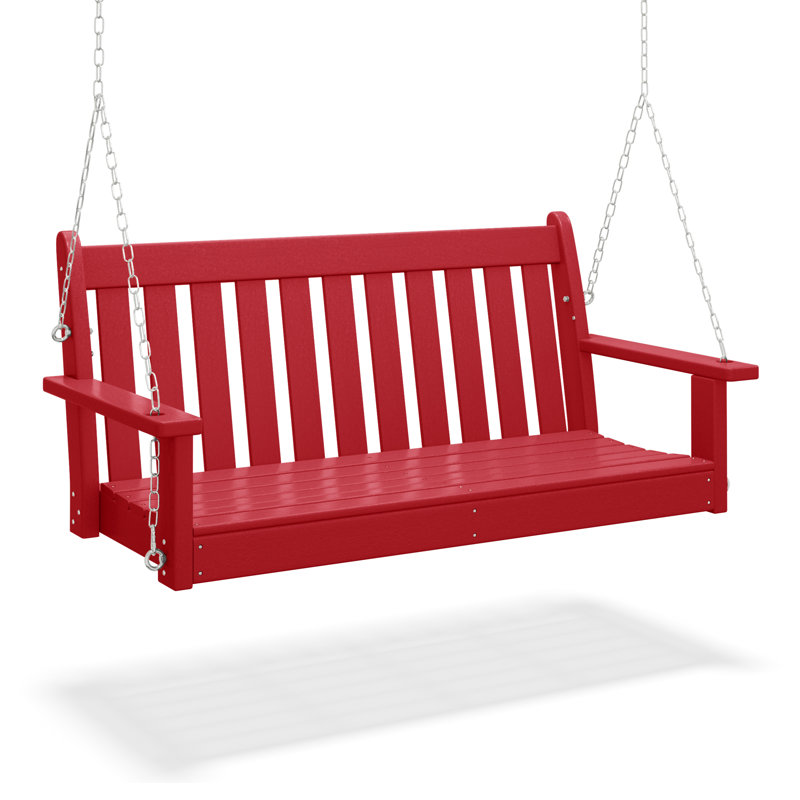 Balancelle 51 po HDPE, Rouge