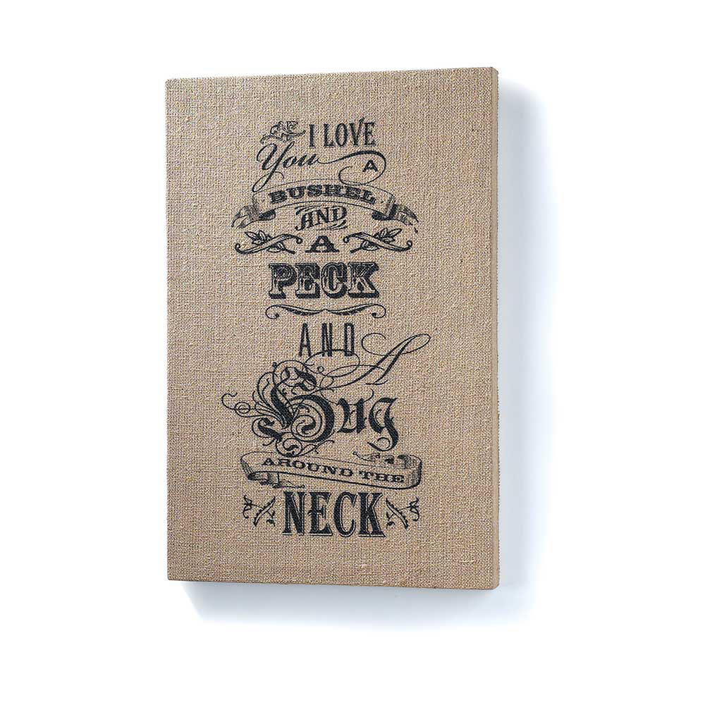 Wall Decor on Jute Jozie B