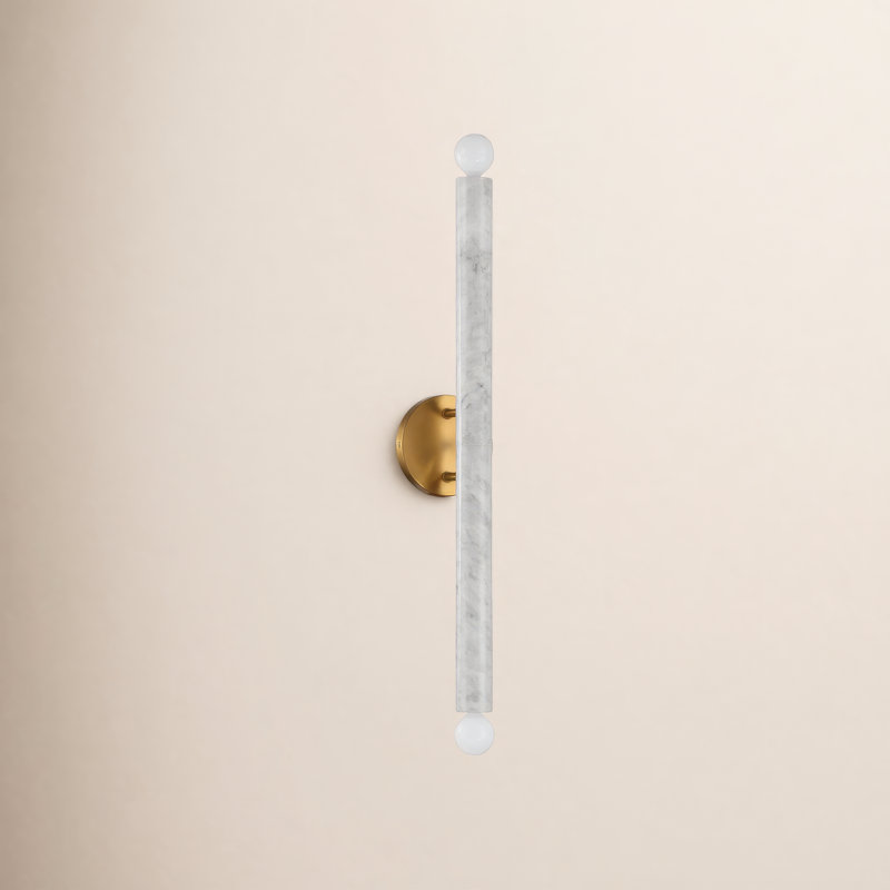 Stillwater Irmeli Metal Armed Sconce, White