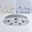 Lustre géométrique unique à 6 lumières Ethellee