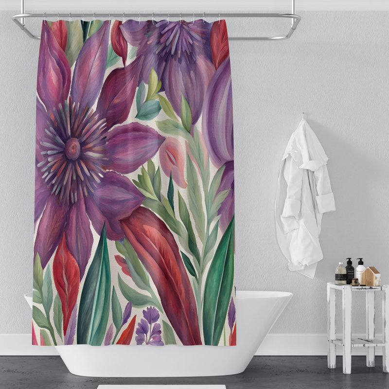 Rideau de douche Dolhenty, H 93 po x l 70 po